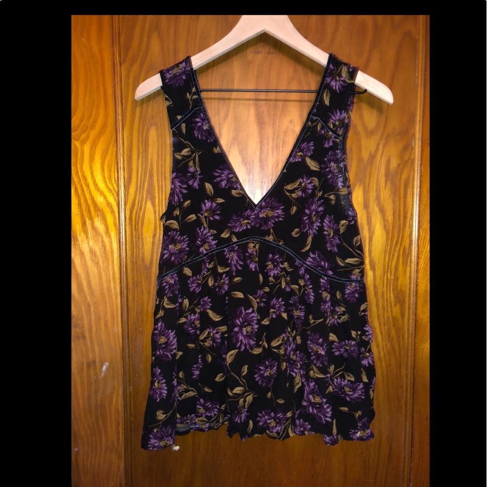 American Eagle Peplum Top